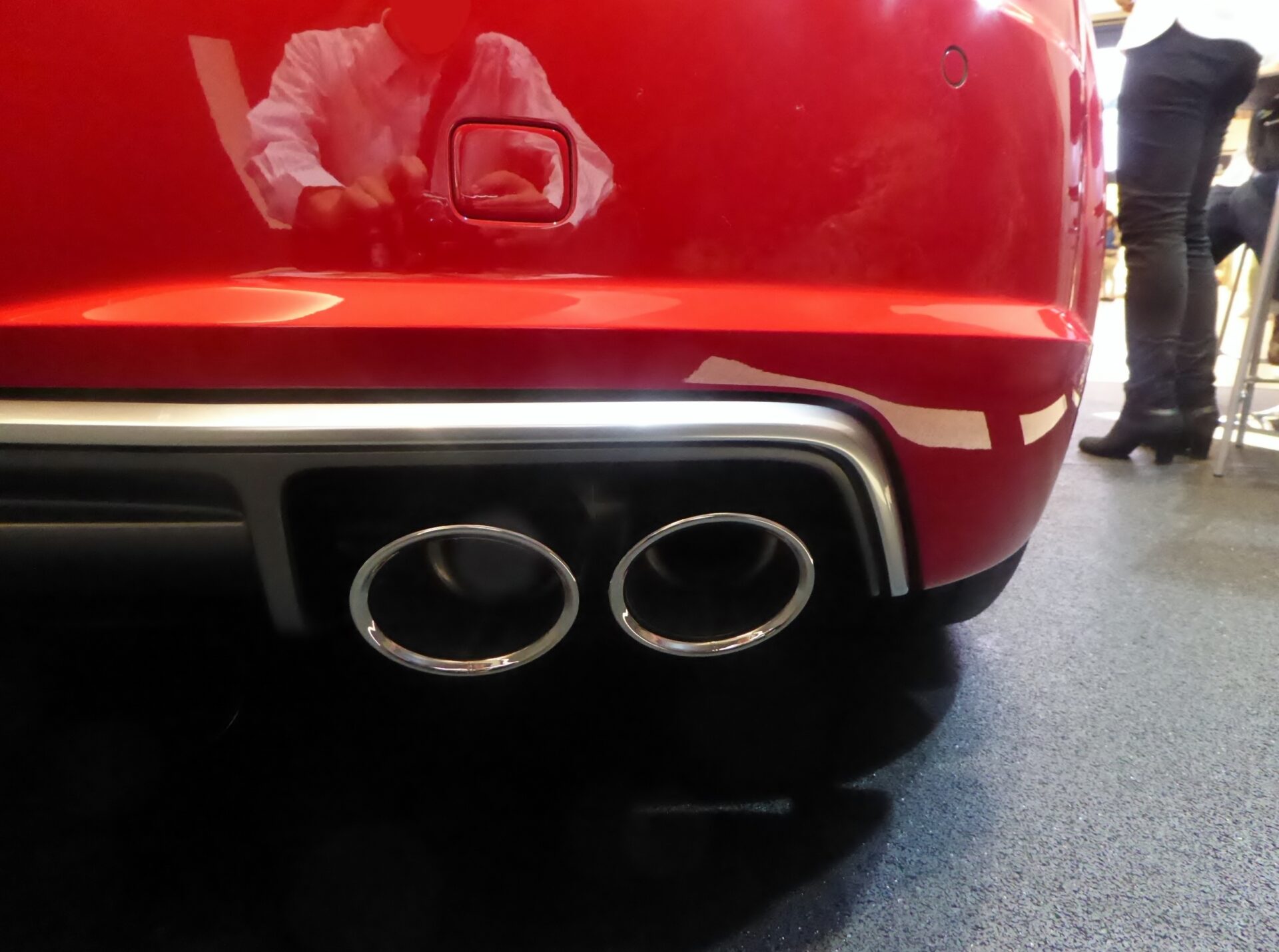 The_exhaust_silencer_of_Audi_TTS_(8S)